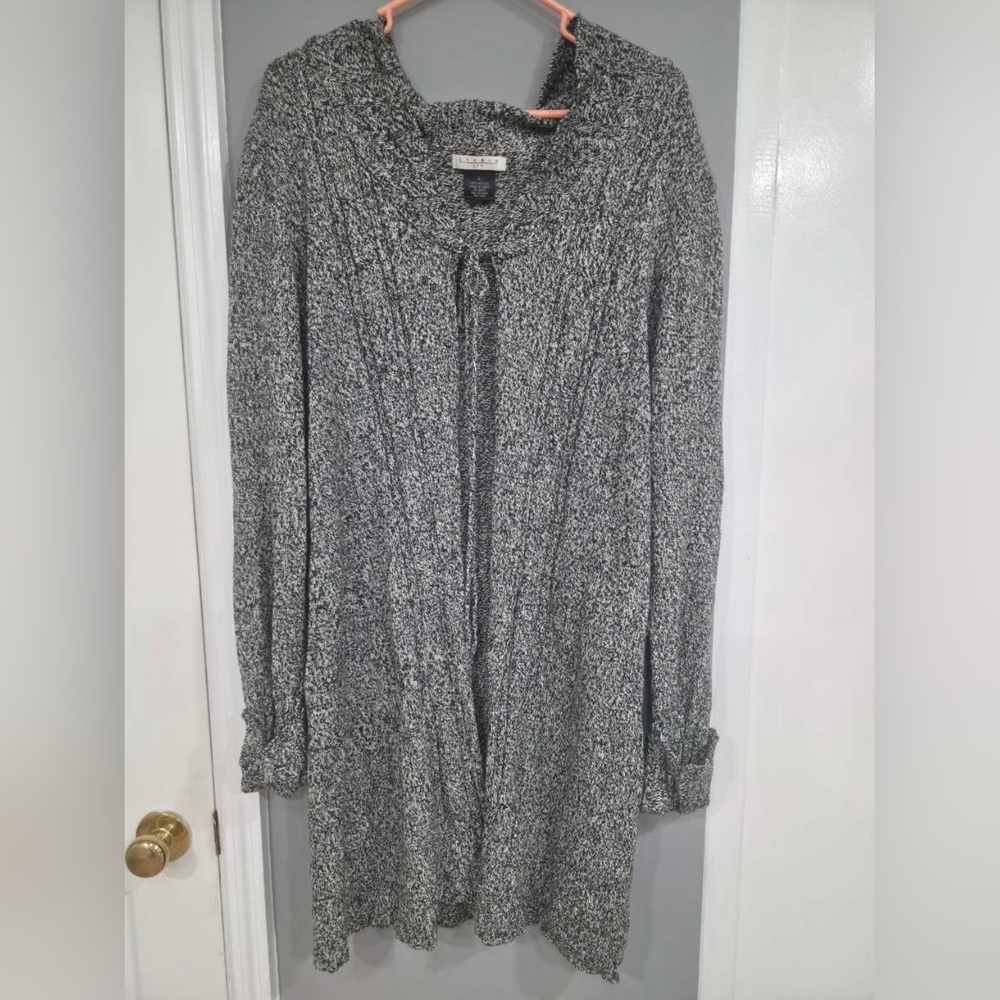 Gray Women's Cardigan Sweater
